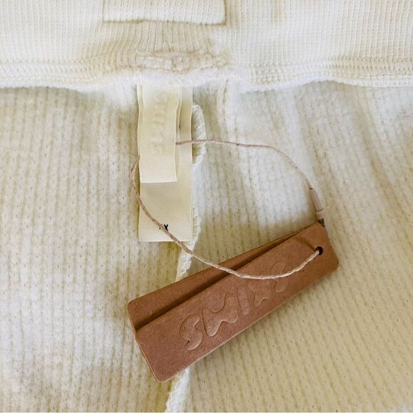 SKIMS Cream Waffle Knit Thermal Jogger Pants Sz 4X NWT - Picture 10 of 13